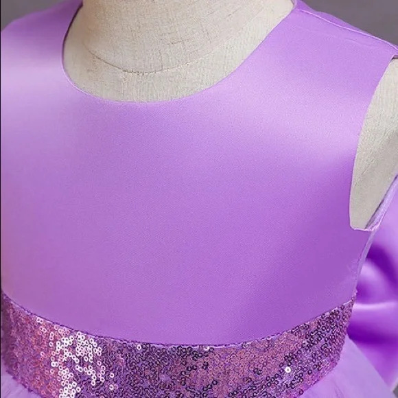 Special Occasion Formal Princess Wedding Flower and Piano Girl Dress 5065 - Picture 4 of 7